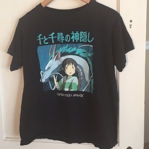 Spirited Away graphic t-shirt